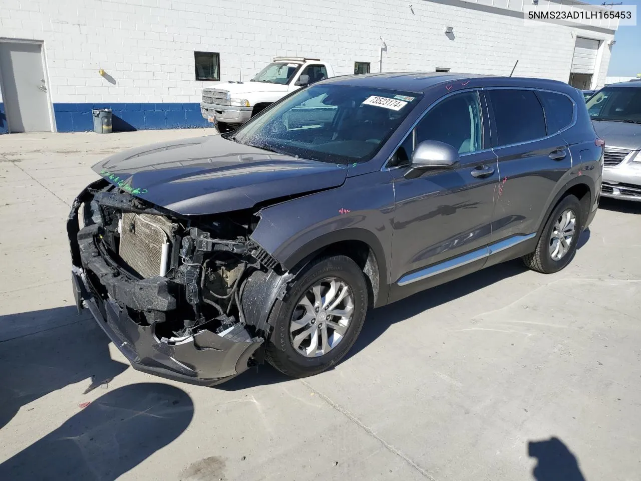 2020 Hyundai Santa Fe Se VIN: 5NMS23AD1LH165453 Lot: 73523174