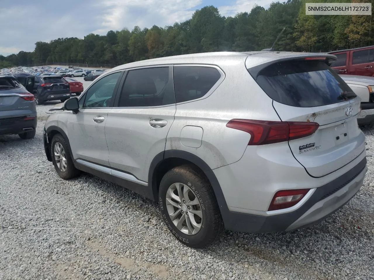 2020 Hyundai Santa Fe Se VIN: 5NMS2CAD6LH172723 Lot: 73732364