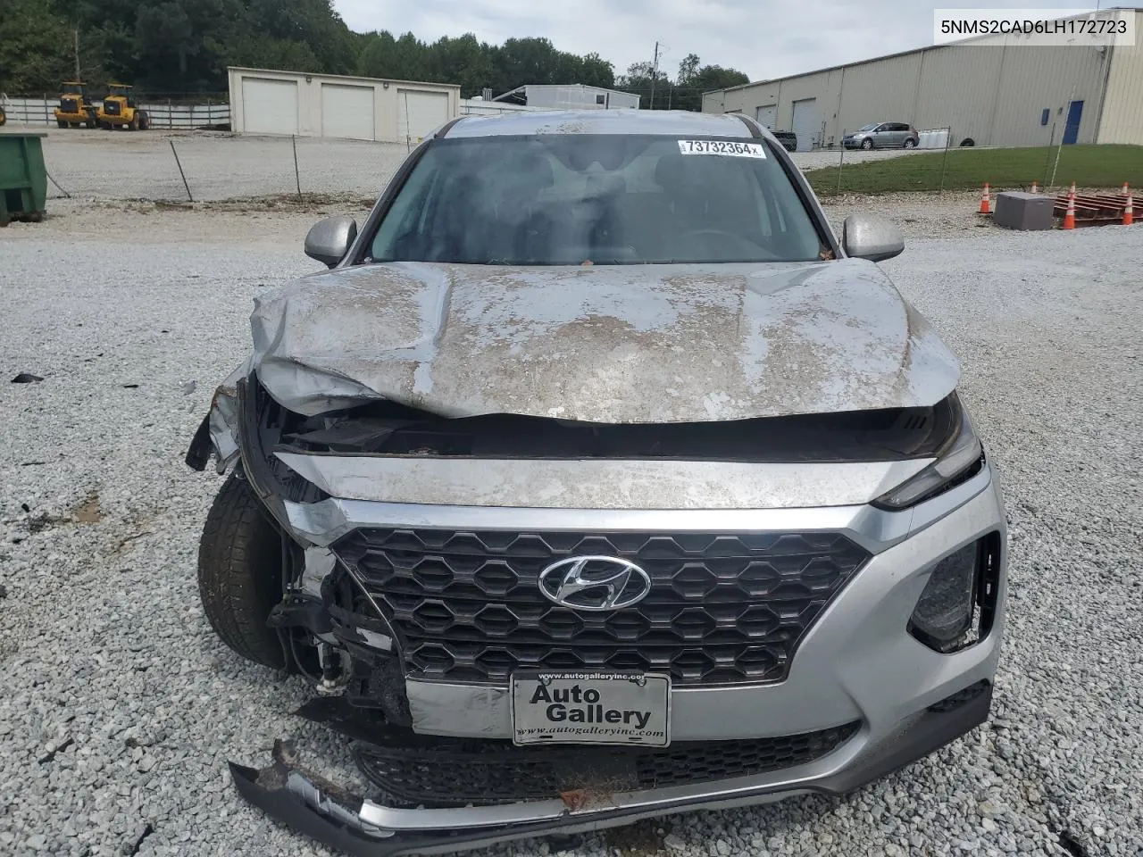 2020 Hyundai Santa Fe Se VIN: 5NMS2CAD6LH172723 Lot: 73732364