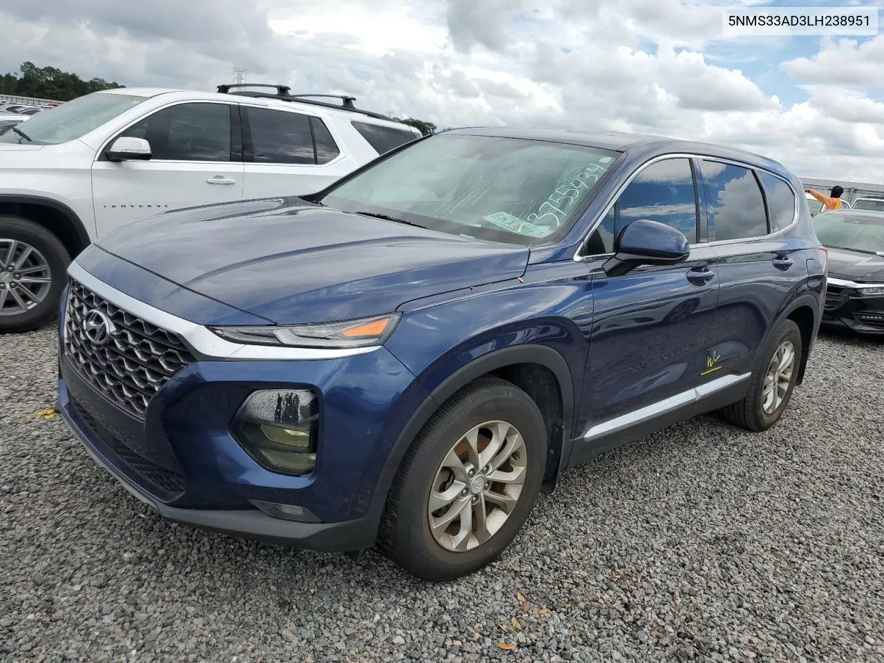 5NMS33AD3LH238951 2020 Hyundai Santa Fe Sel