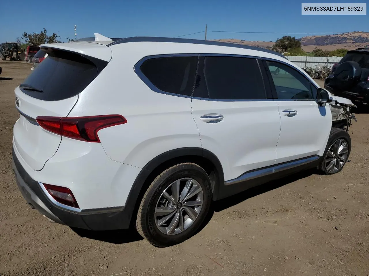 5NMS33AD7LH159329 2020 Hyundai Santa Fe Sel