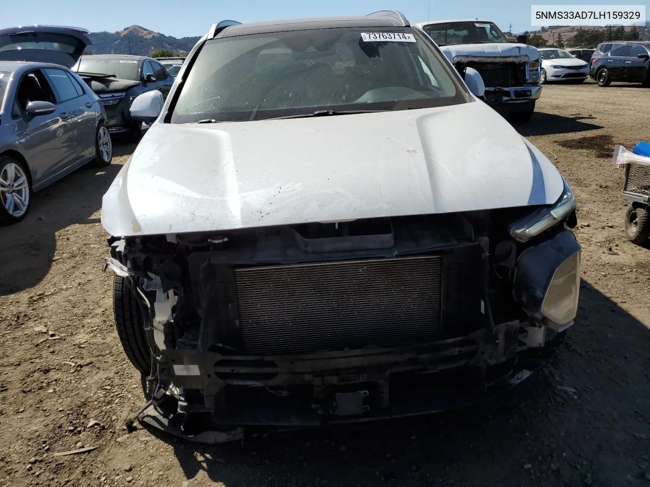 5NMS33AD7LH159329 2020 Hyundai Santa Fe Sel