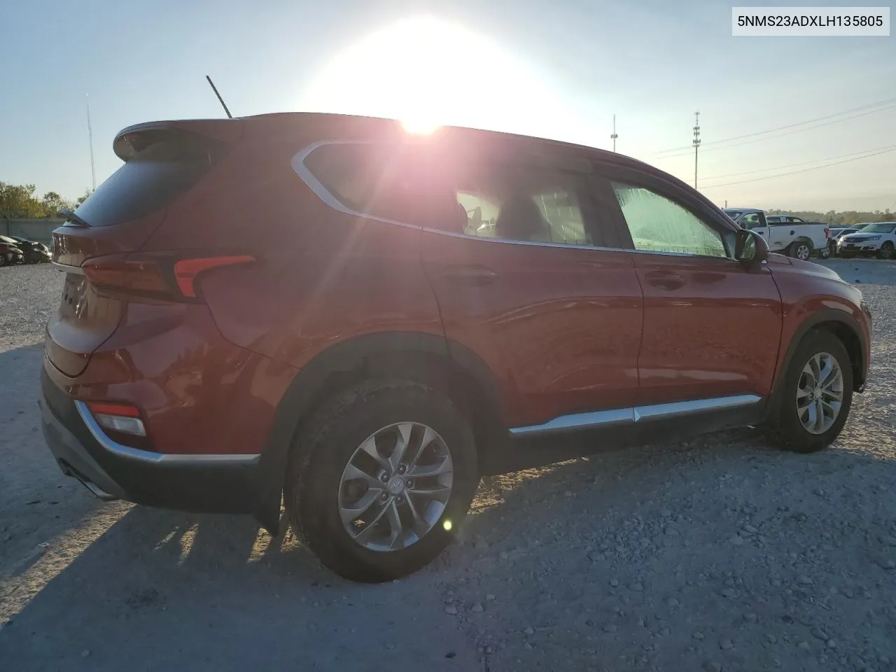 2020 Hyundai Santa Fe Se VIN: 5NMS23ADXLH135805 Lot: 73766624