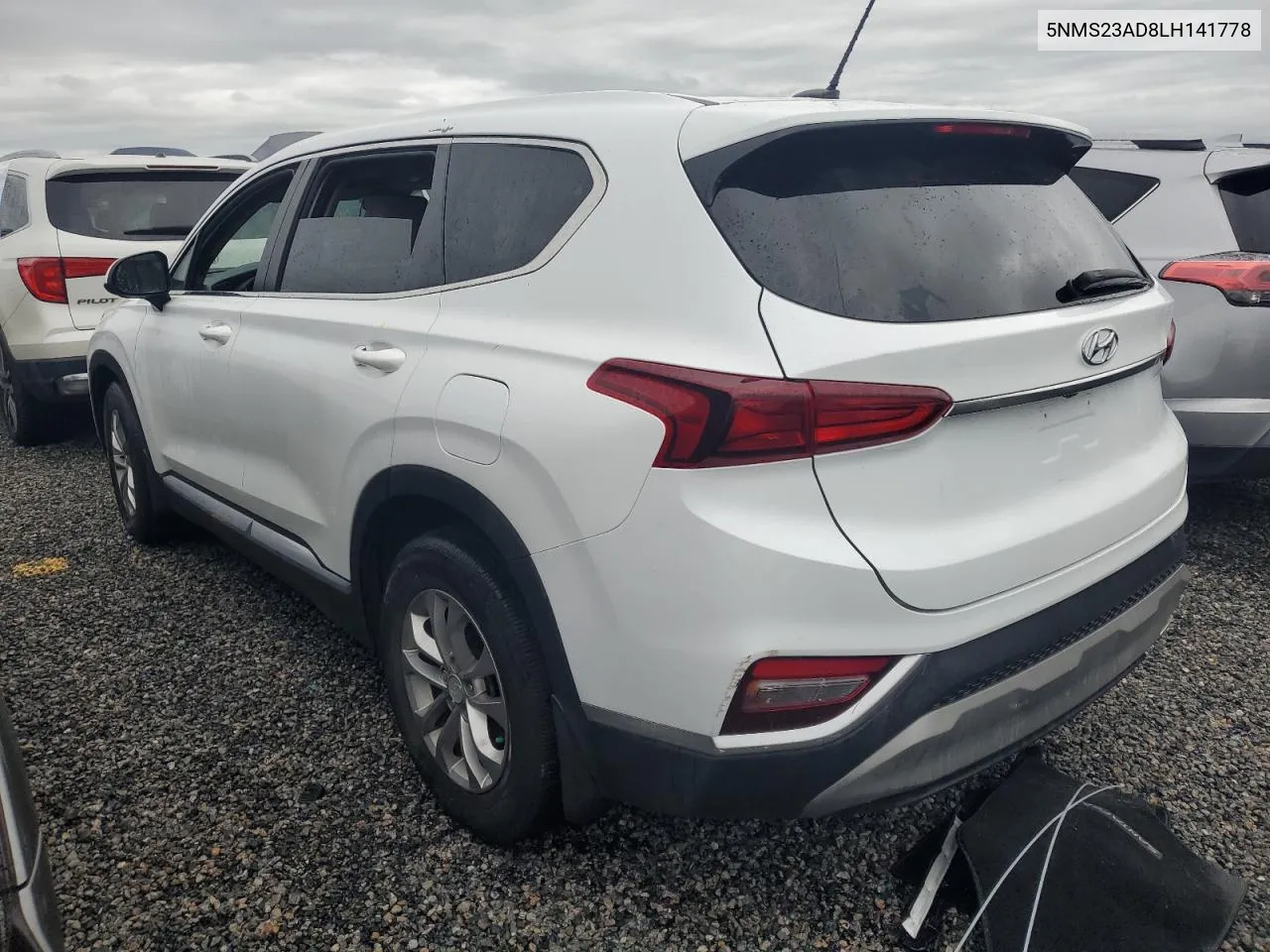 2020 Hyundai Santa Fe Se VIN: 5NMS23AD8LH141778 Lot: 73819634