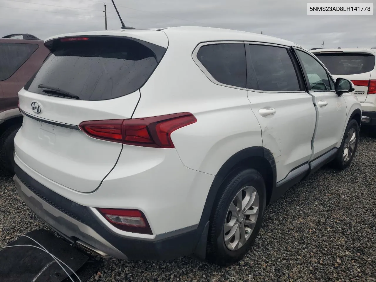 2020 Hyundai Santa Fe Se VIN: 5NMS23AD8LH141778 Lot: 73819634