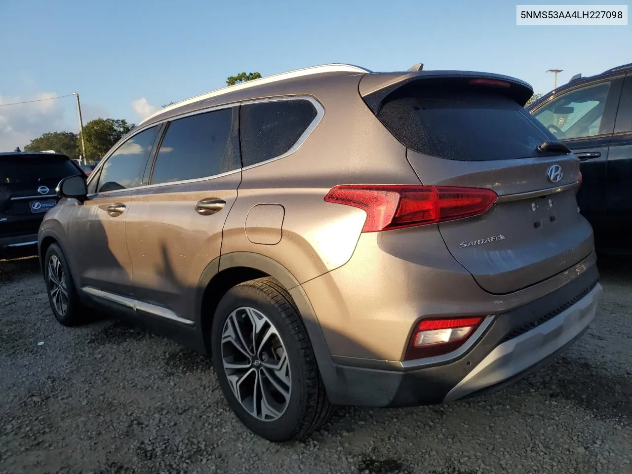 2020 Hyundai Santa Fe Limited VIN: 5NMS53AA4LH227098 Lot: 73844324