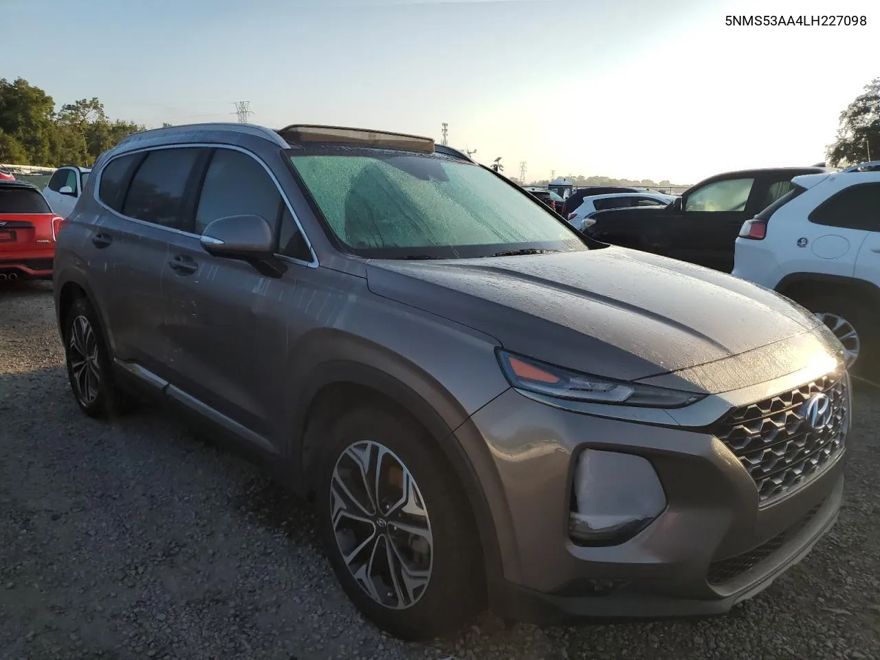 2020 Hyundai Santa Fe Limited VIN: 5NMS53AA4LH227098 Lot: 73844324