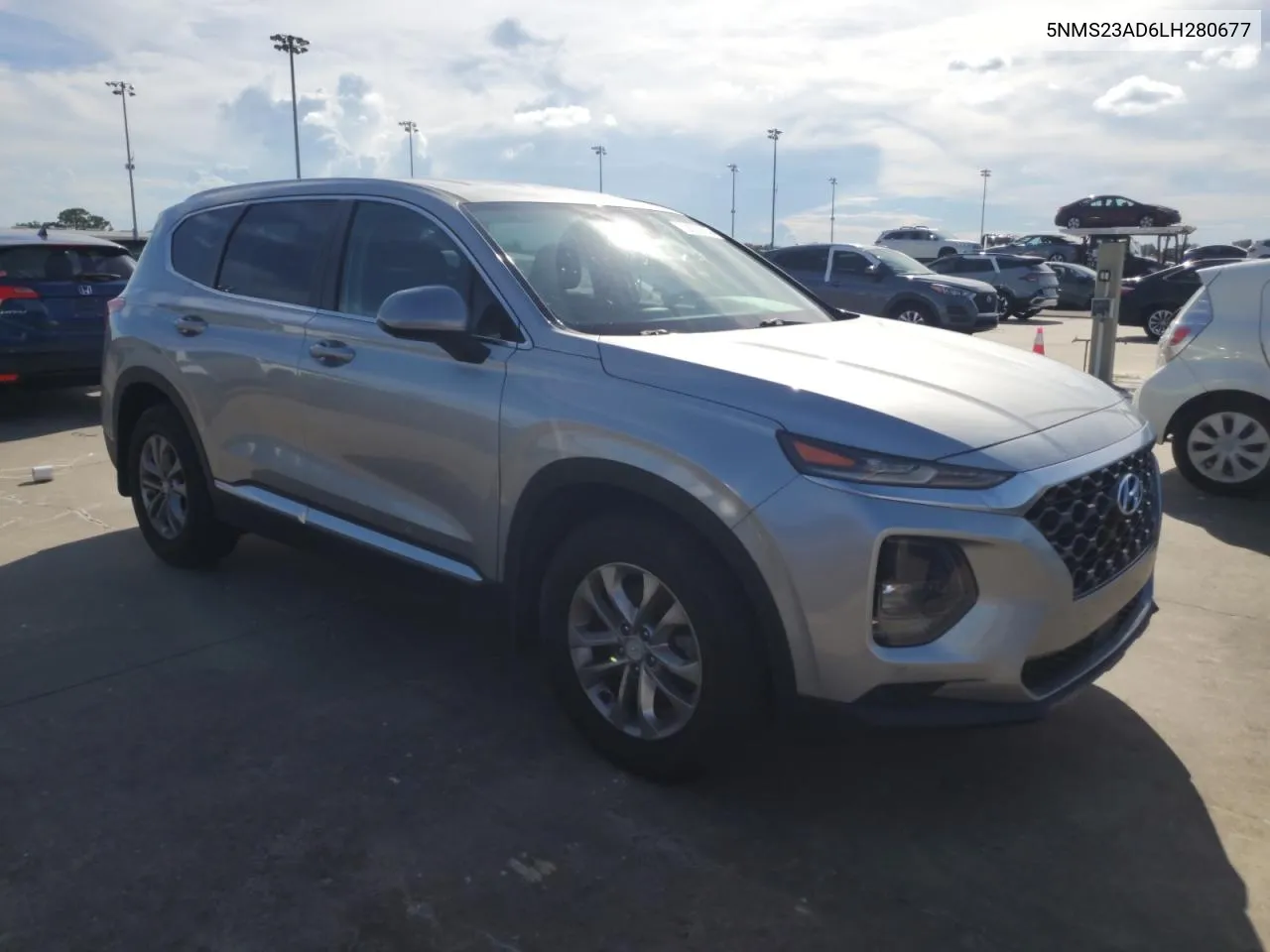 5NMS23AD6LH280677 2020 Hyundai Santa Fe Se