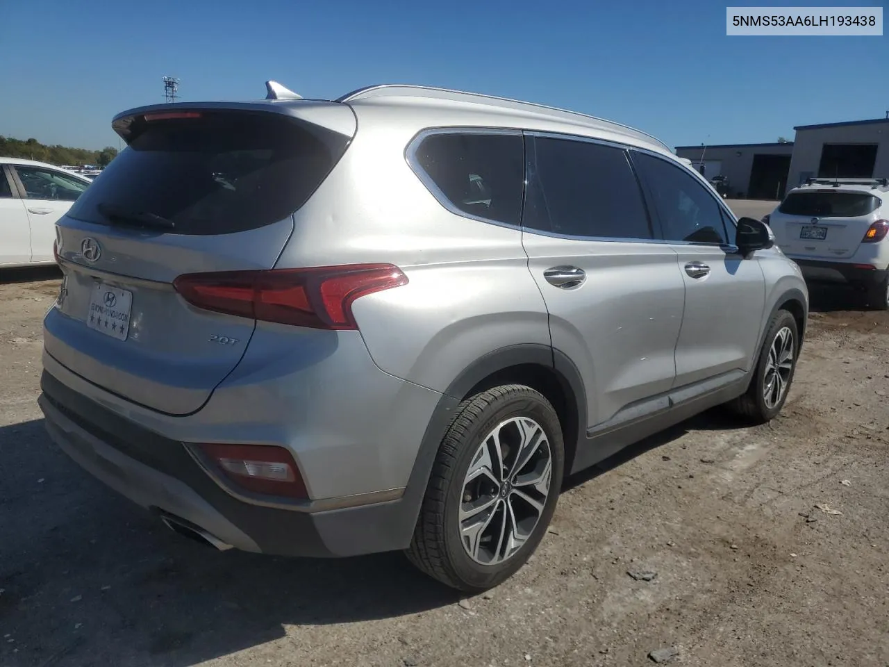 5NMS53AA6LH193438 2020 Hyundai Santa Fe Limited