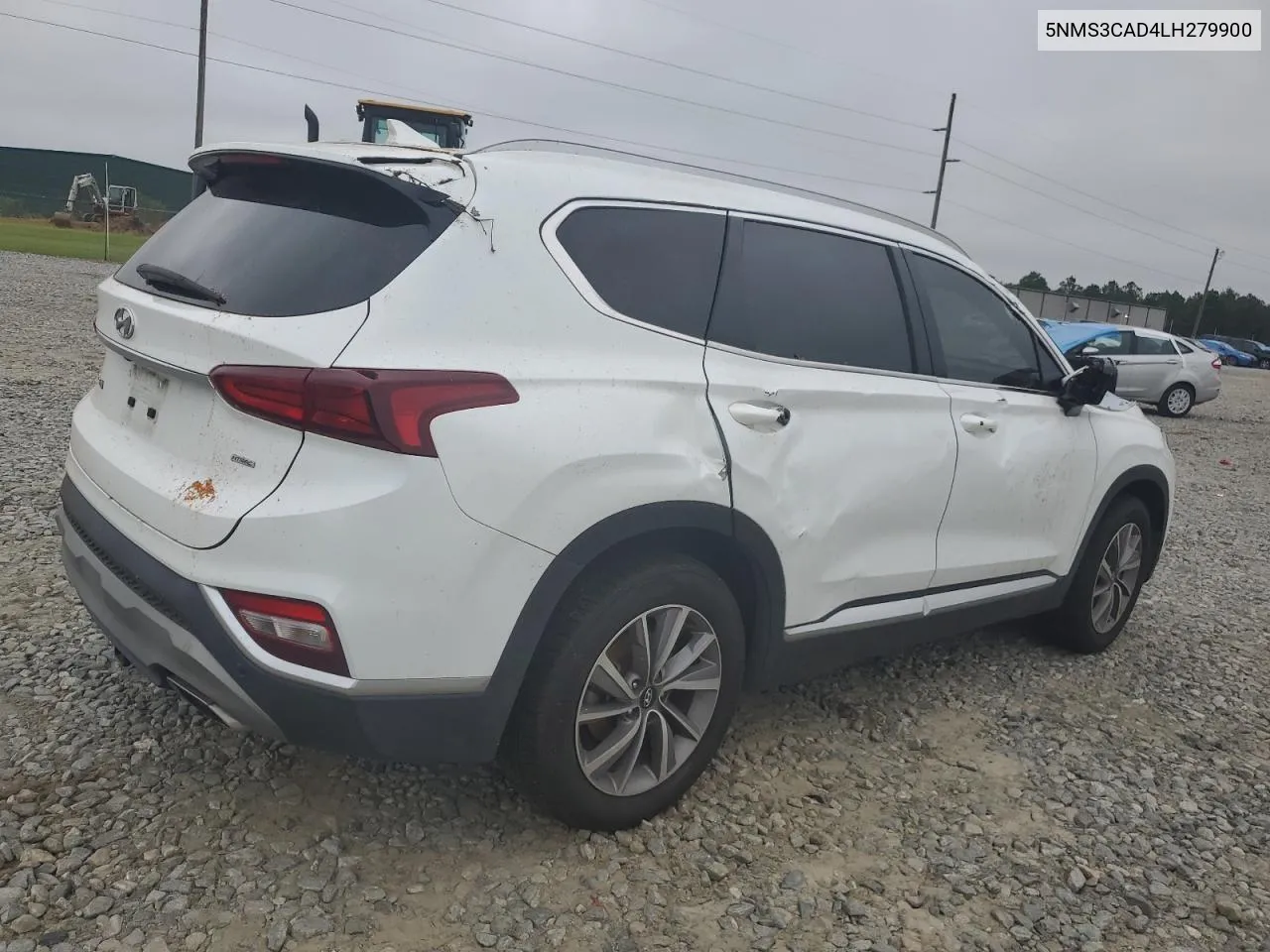 2020 Hyundai Santa Fe Sel VIN: 5NMS3CAD4LH279900 Lot: 73890524