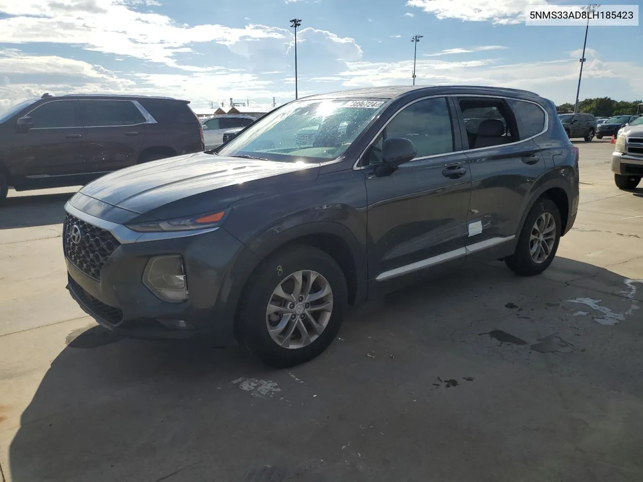 5NMS33AD8LH185423 2020 Hyundai Santa Fe Sel