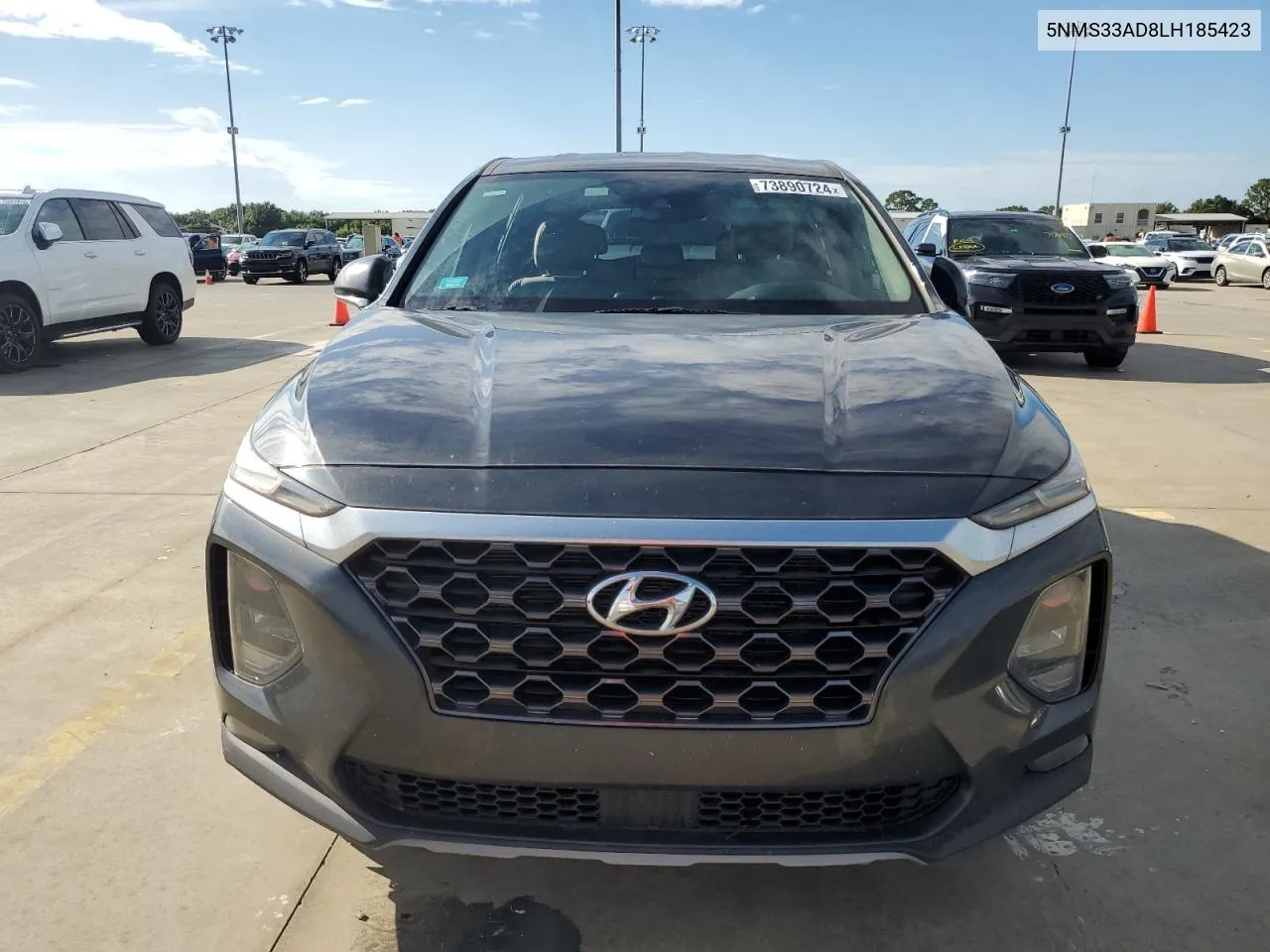 5NMS33AD8LH185423 2020 Hyundai Santa Fe Sel