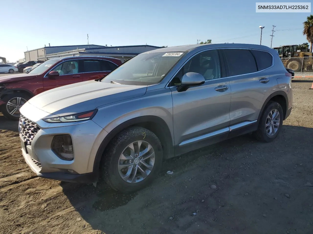 2020 Hyundai Santa Fe Sel VIN: 5NMS33AD7LH225362 Lot: 73929704