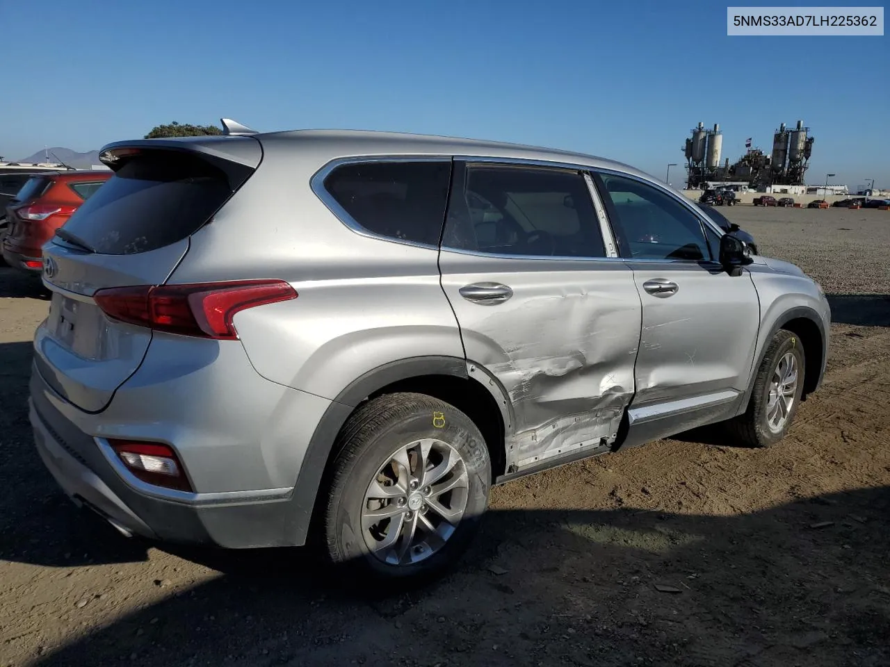 2020 Hyundai Santa Fe Sel VIN: 5NMS33AD7LH225362 Lot: 73929704