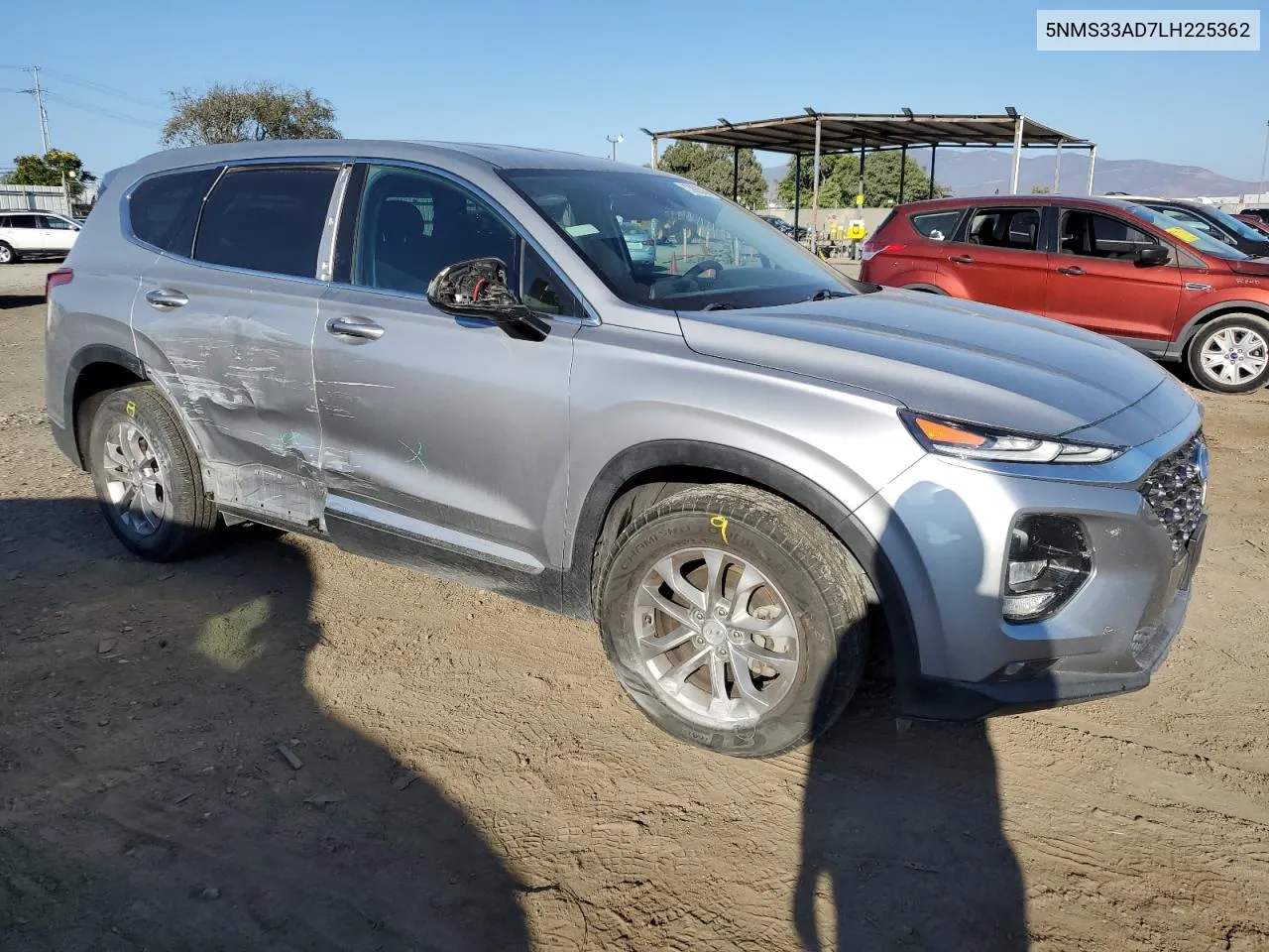 2020 Hyundai Santa Fe Sel VIN: 5NMS33AD7LH225362 Lot: 73929704