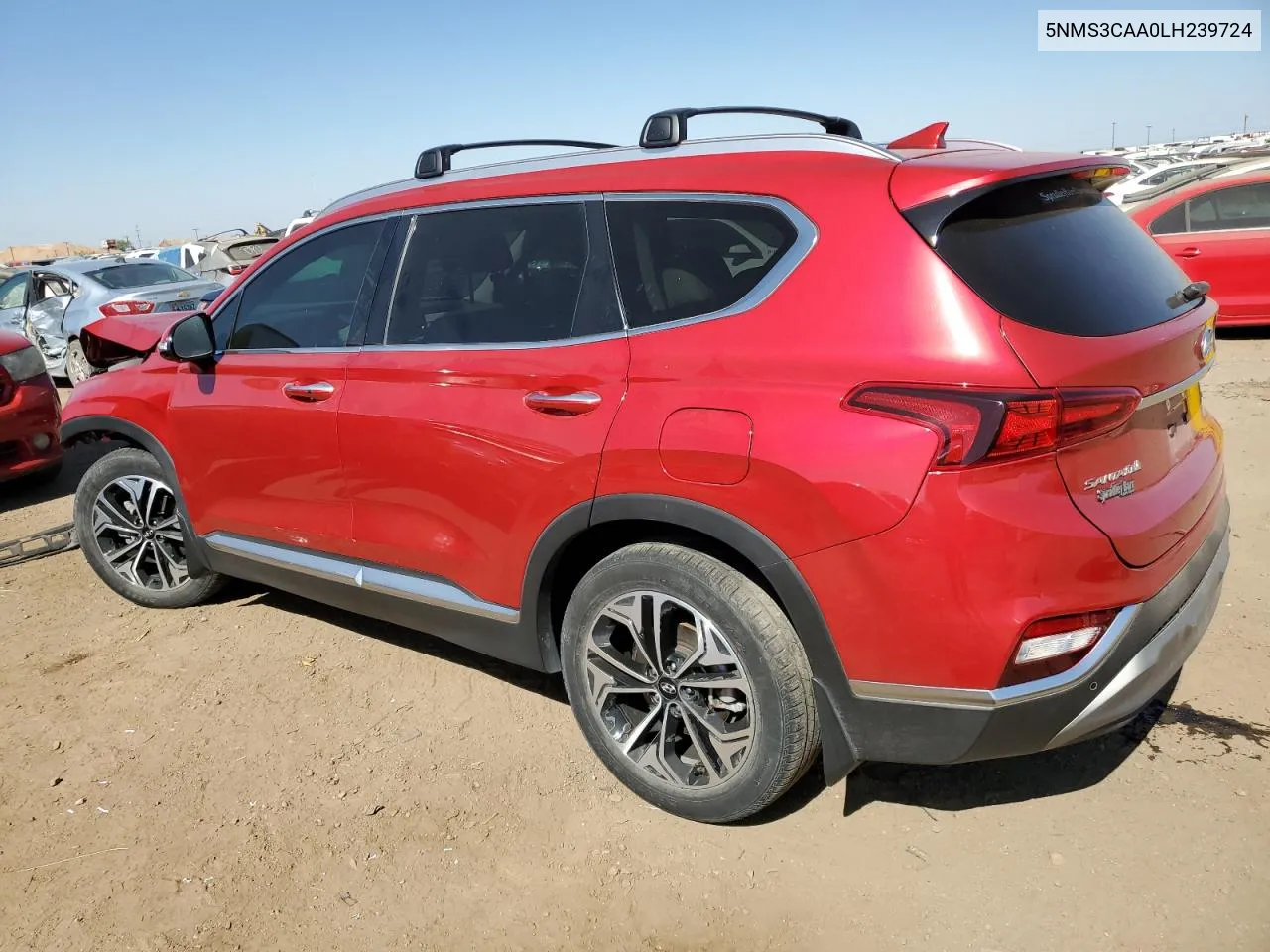 2020 Hyundai Santa Fe Sel VIN: 5NMS3CAA0LH239724 Lot: 73937714