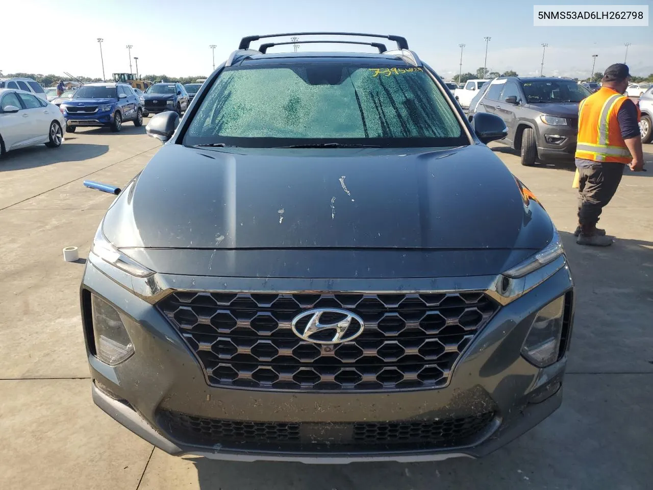 2020 Hyundai Santa Fe Limited VIN: 5NMS53AD6LH262798 Lot: 73956824