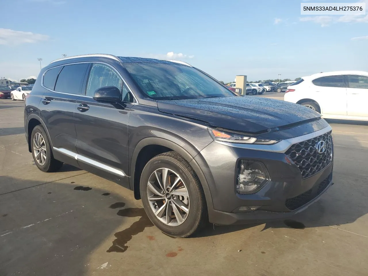 2020 Hyundai Santa Fe Sel VIN: 5NMS33AD4LH275376 Lot: 73978524