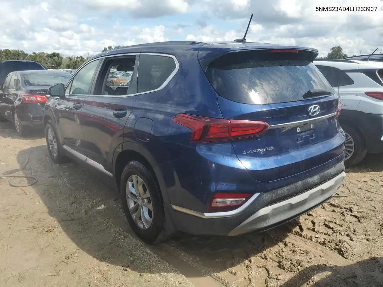 2020 Hyundai Santa Fe Se VIN: 5NMS23AD4LH233907 Lot: 74016114