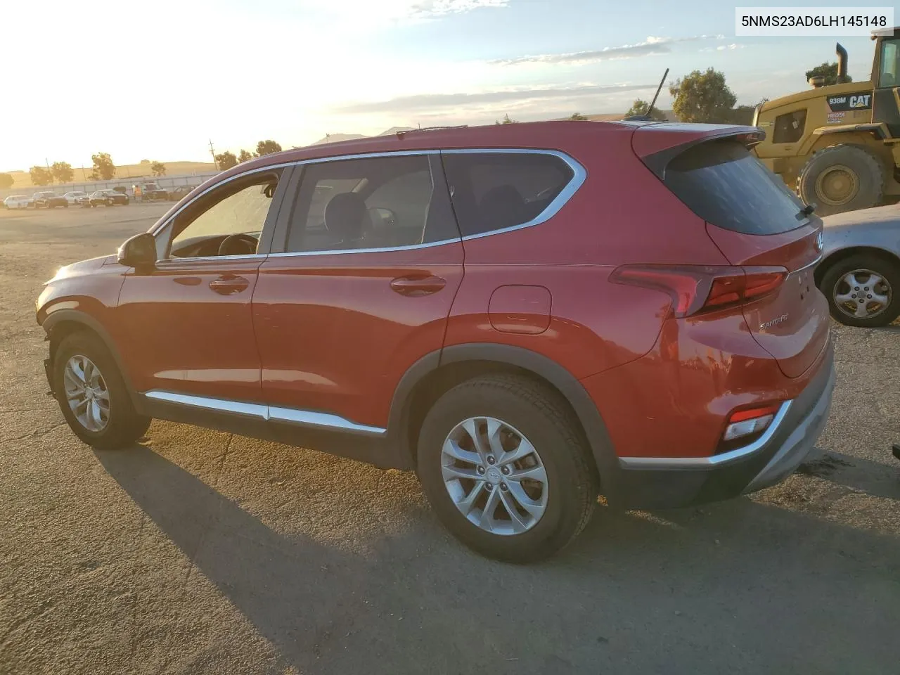 2020 Hyundai Santa Fe Se VIN: 5NMS23AD6LH145148 Lot: 74089624