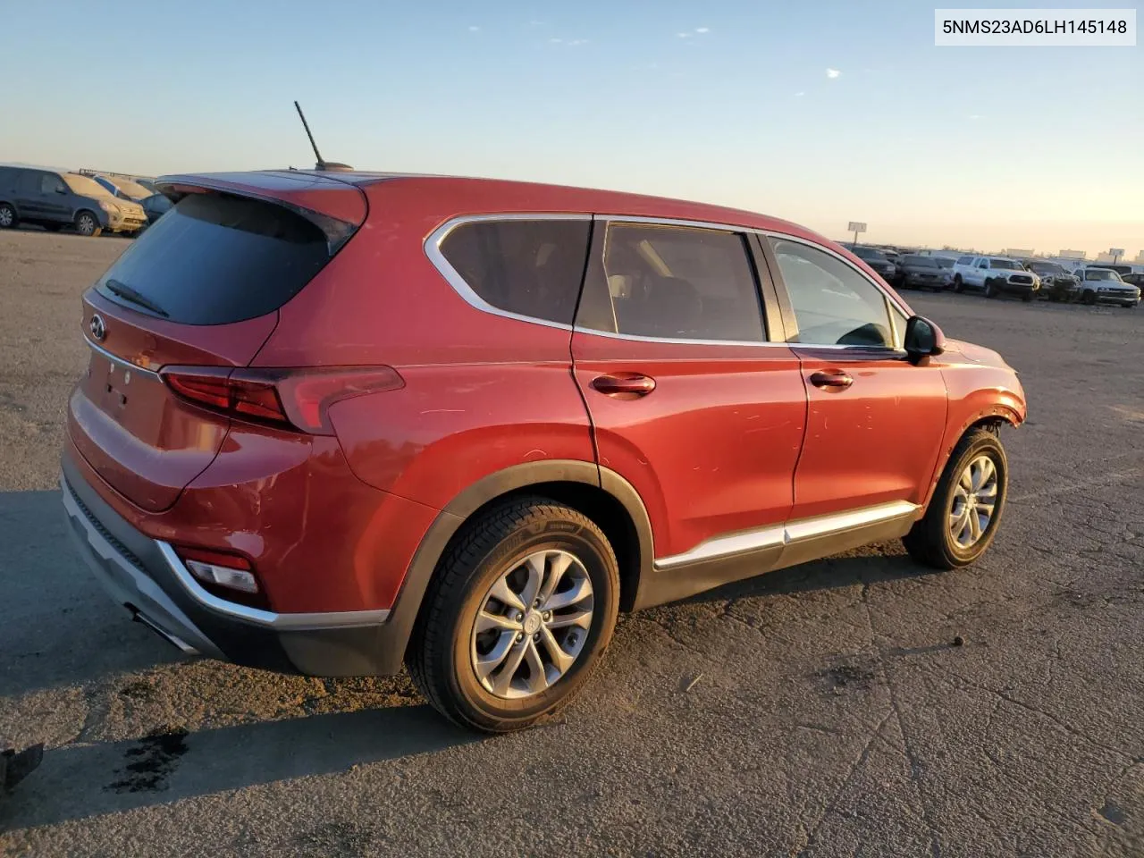 2020 Hyundai Santa Fe Se VIN: 5NMS23AD6LH145148 Lot: 74089624