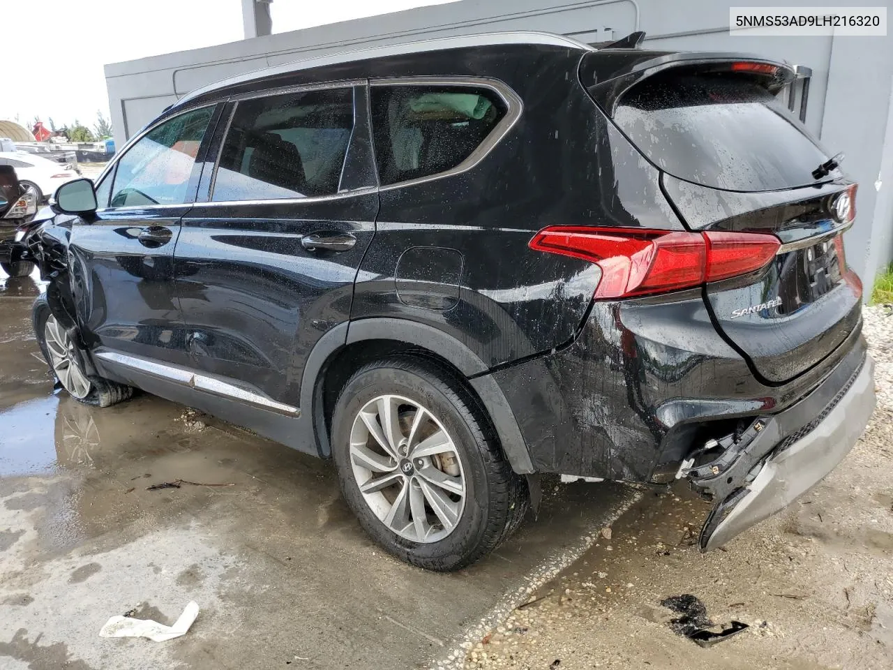 2020 Hyundai Santa Fe Limited VIN: 5NMS53AD9LH216320 Lot: 74184344