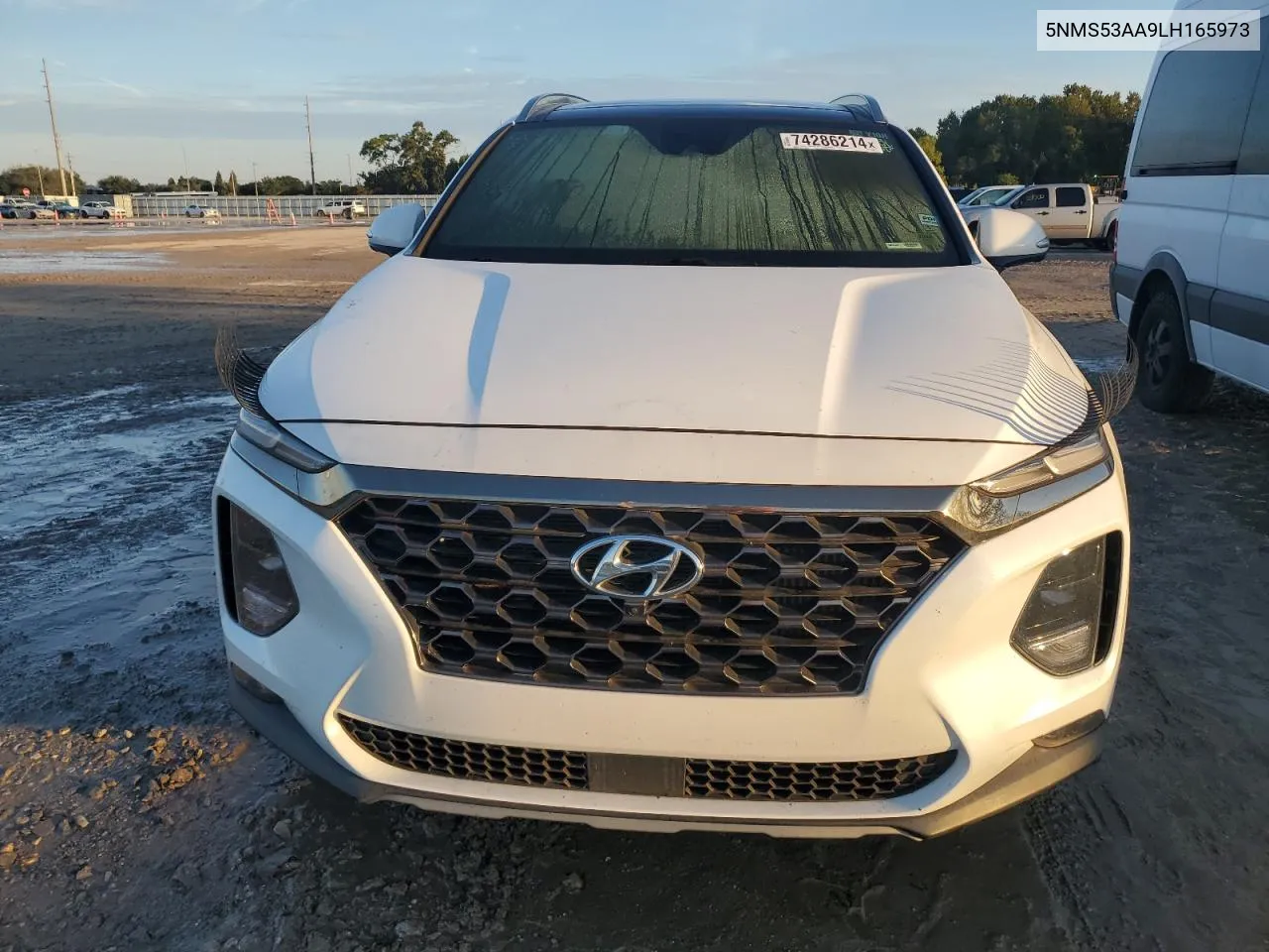 2020 Hyundai Santa Fe Limited VIN: 5NMS53AA9LH165973 Lot: 74286214