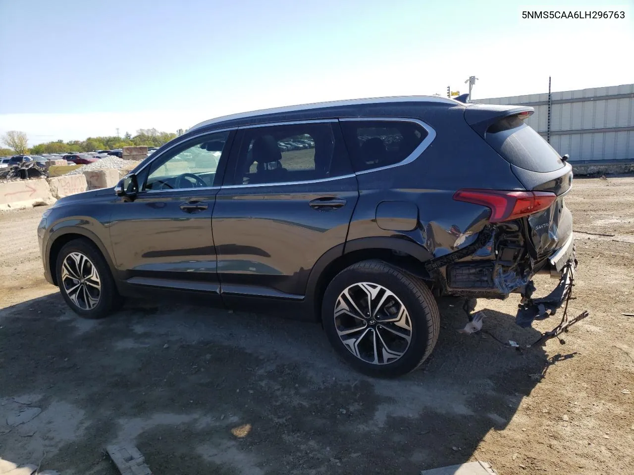 2020 Hyundai Santa Fe Limited VIN: 5NMS5CAA6LH296763 Lot: 74369324