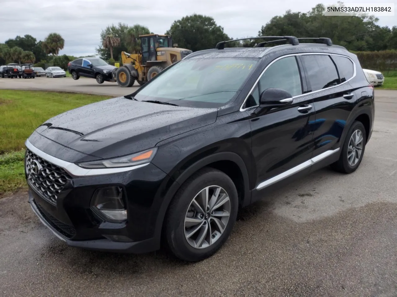 2020 Hyundai Santa Fe Sel VIN: 5NMS33AD7LH183842 Lot: 74387714