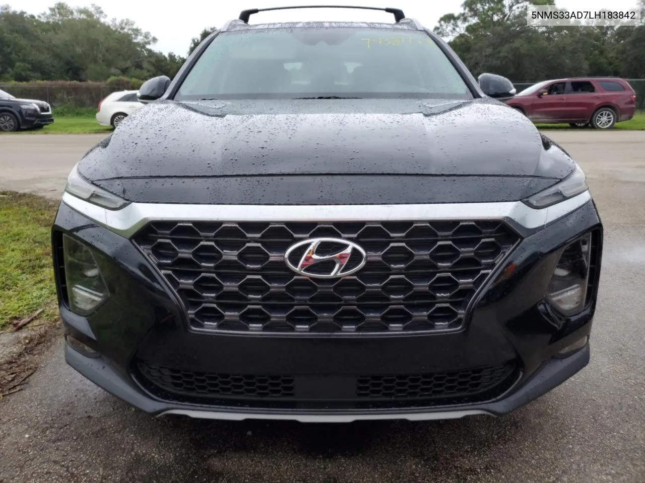 2020 Hyundai Santa Fe Sel VIN: 5NMS33AD7LH183842 Lot: 74387714