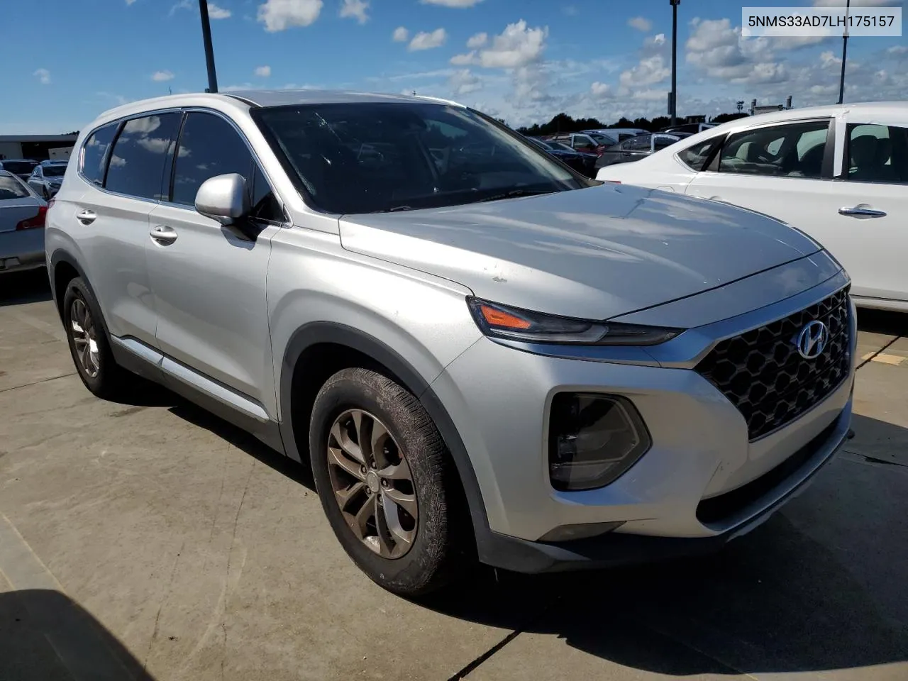 2020 Hyundai Santa Fe Sel VIN: 5NMS33AD7LH175157 Lot: 74524794