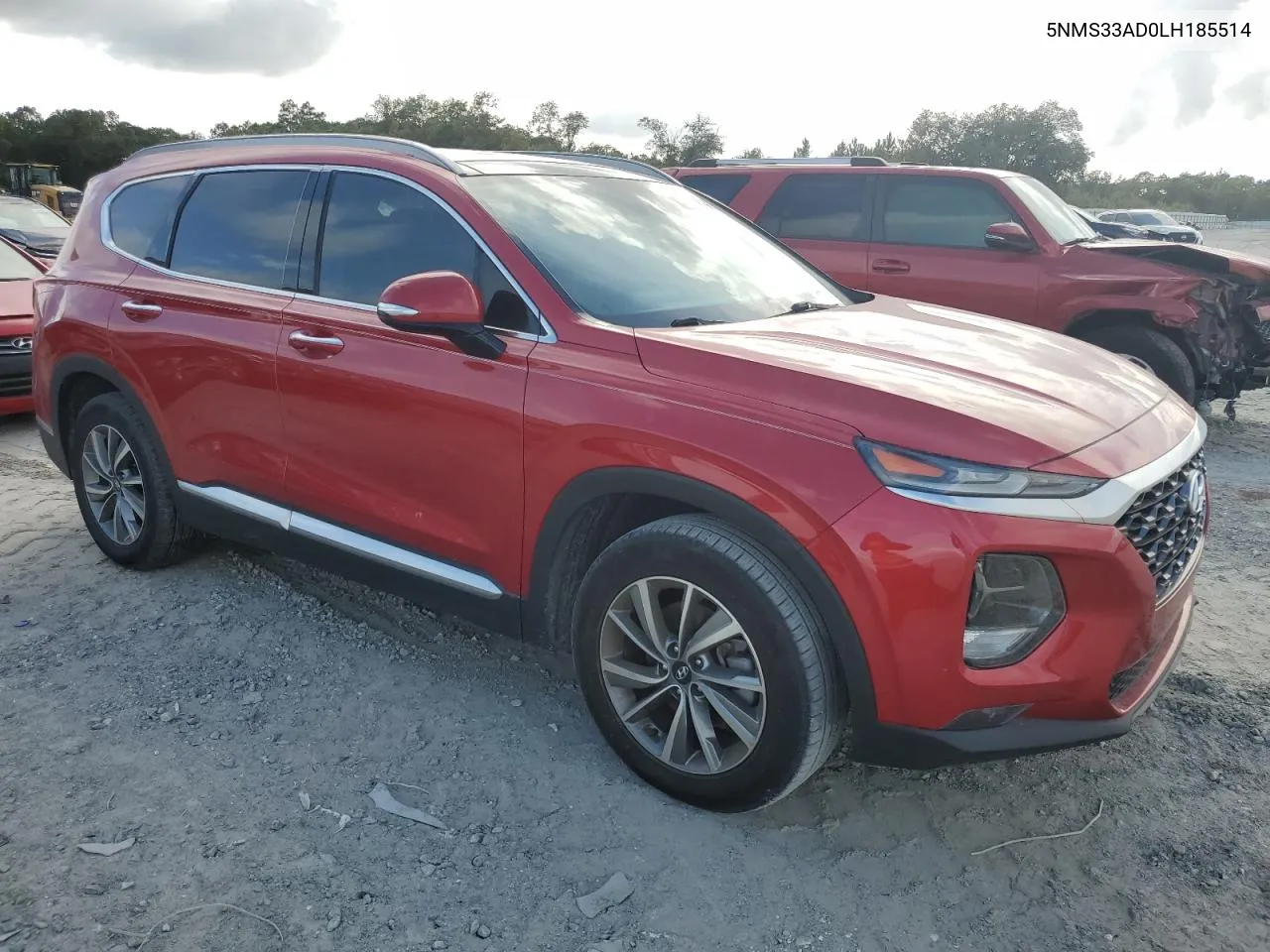 5NMS33AD0LH185514 2020 Hyundai Santa Fe Sel