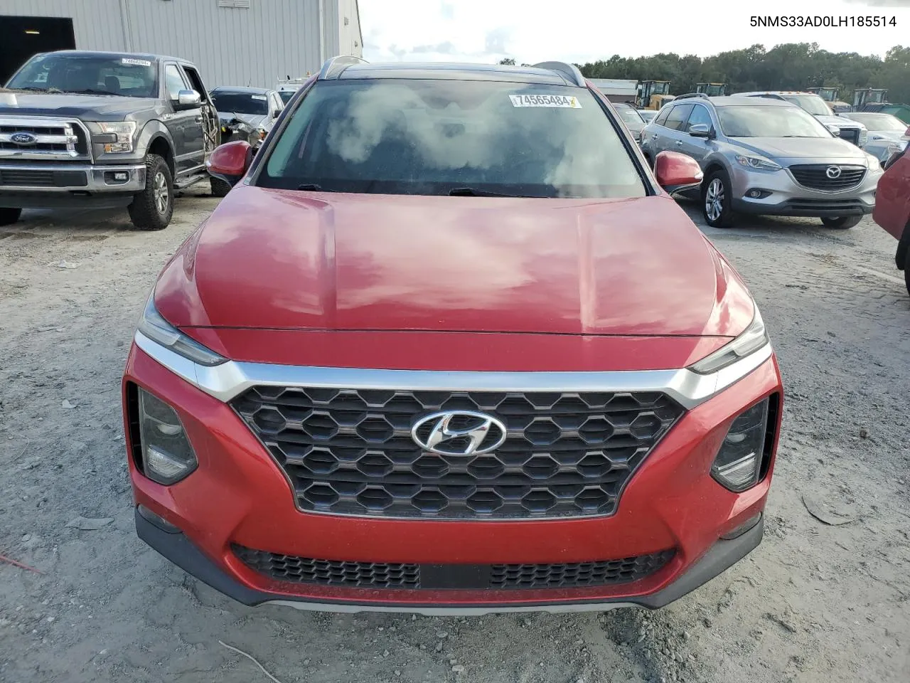 5NMS33AD0LH185514 2020 Hyundai Santa Fe Sel