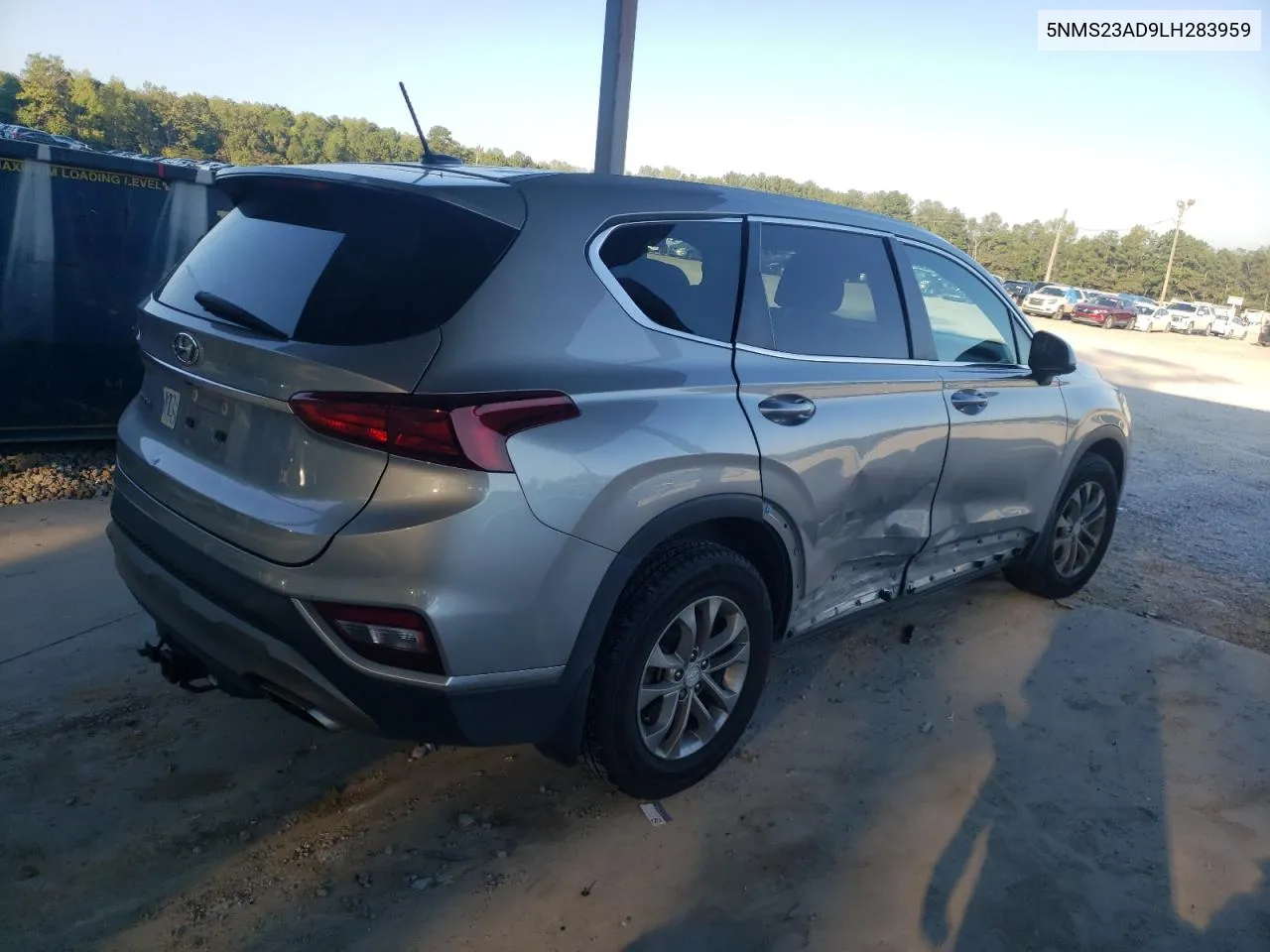 5NMS23AD9LH283959 2020 Hyundai Santa Fe Se