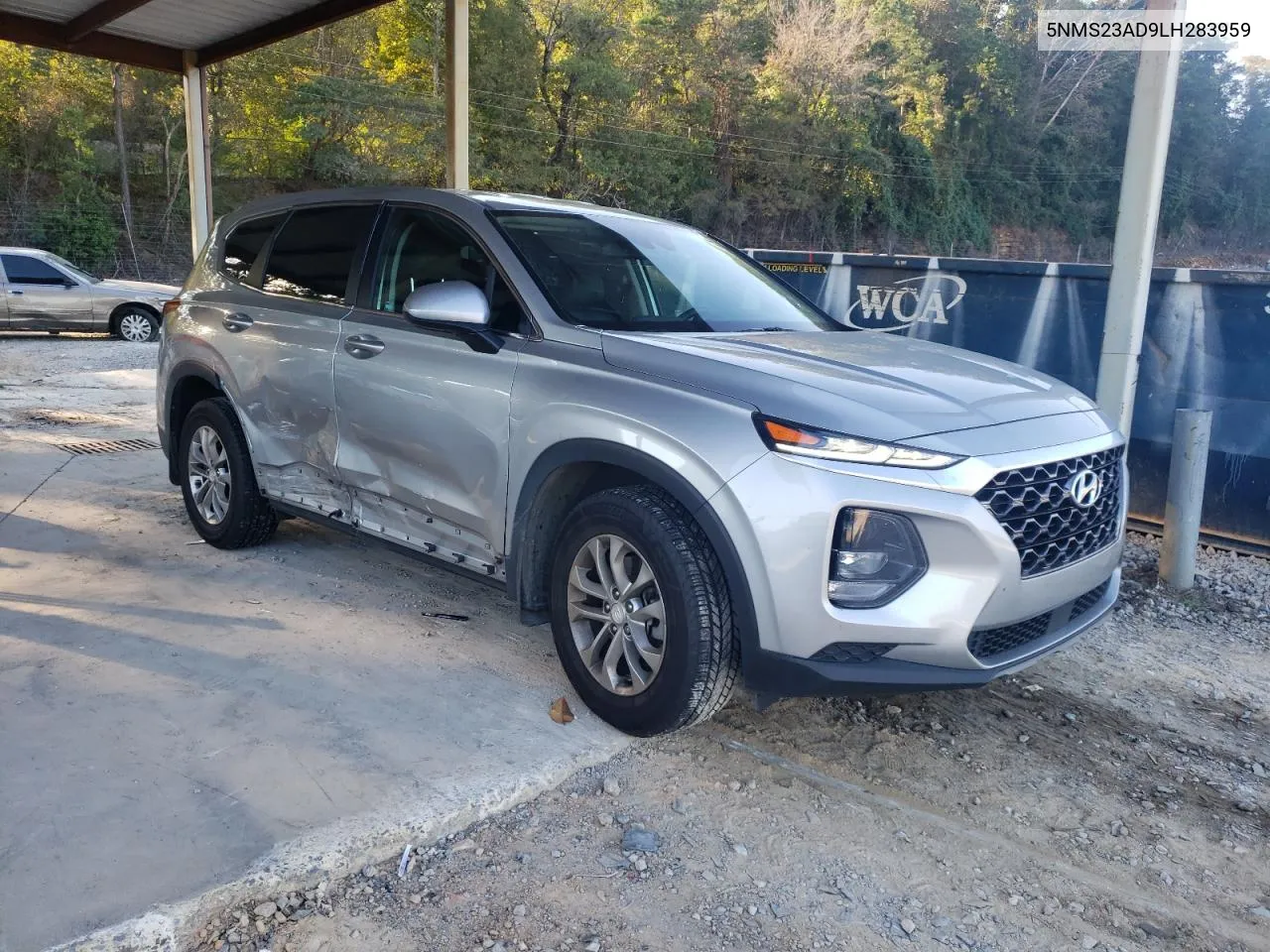 2020 Hyundai Santa Fe Se VIN: 5NMS23AD9LH283959 Lot: 75063694