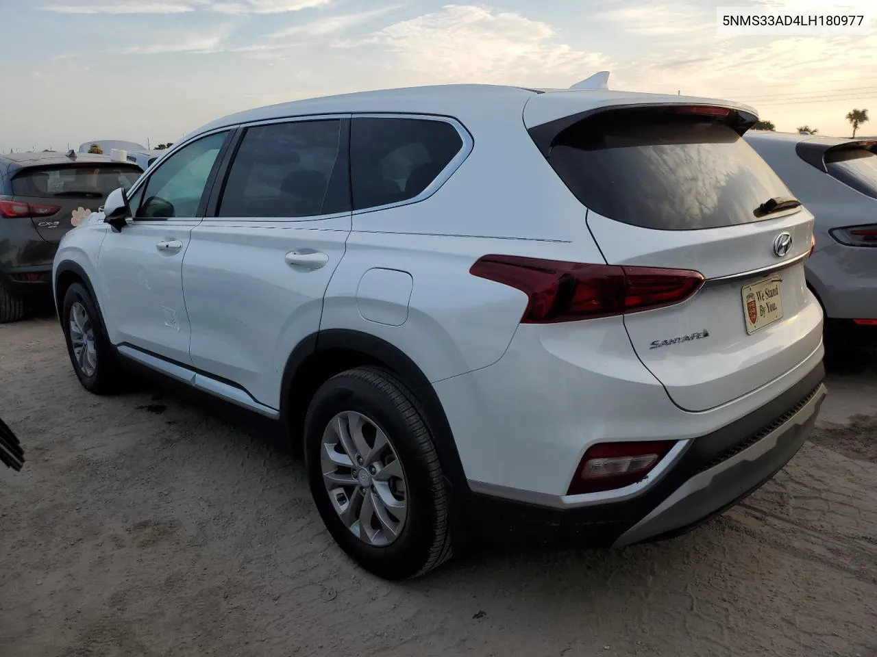 2020 Hyundai Santa Fe Sel VIN: 5NMS33AD4LH180977 Lot: 75086244