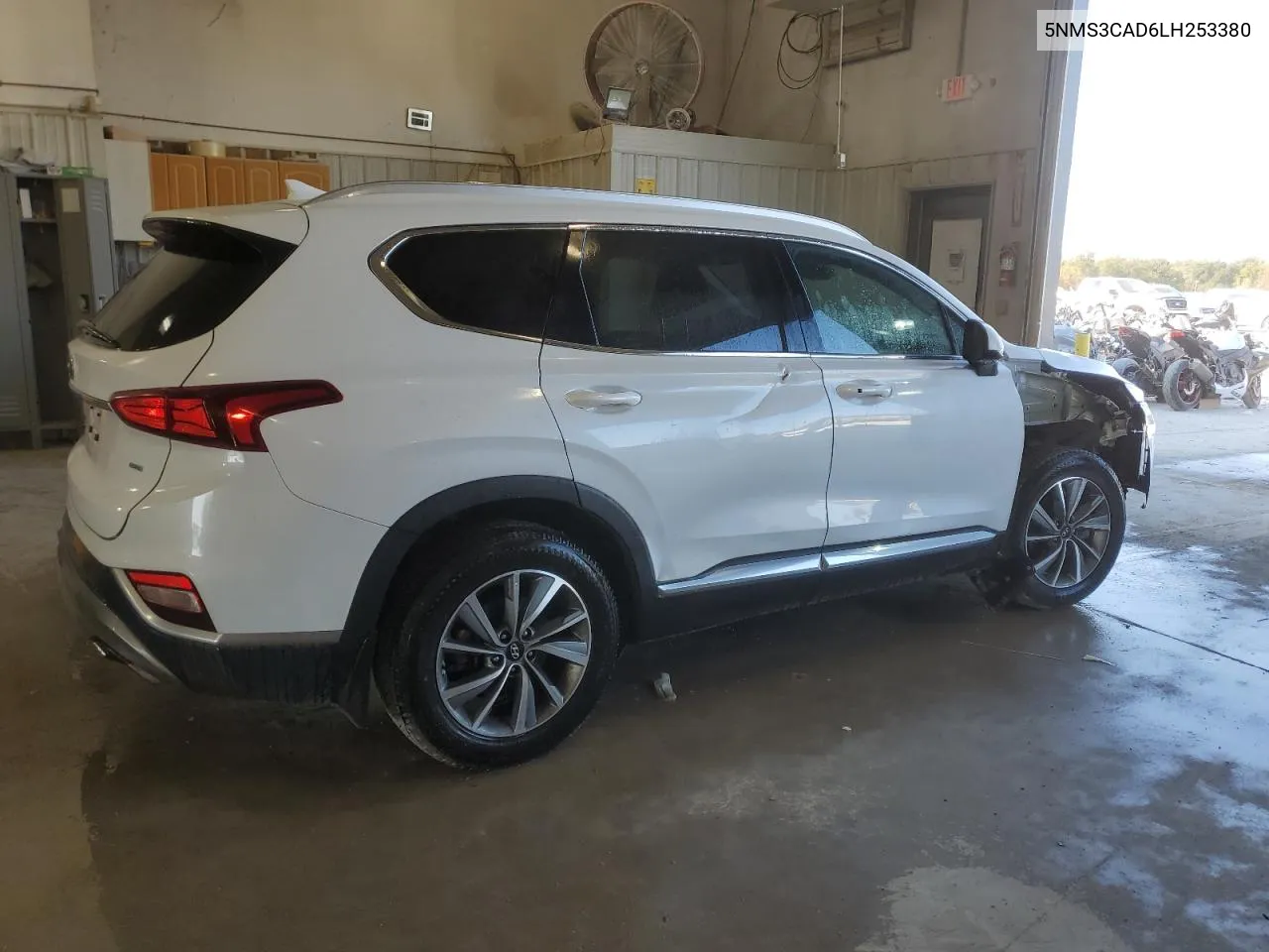 2020 Hyundai Santa Fe Sel VIN: 5NMS3CAD6LH253380 Lot: 75171654