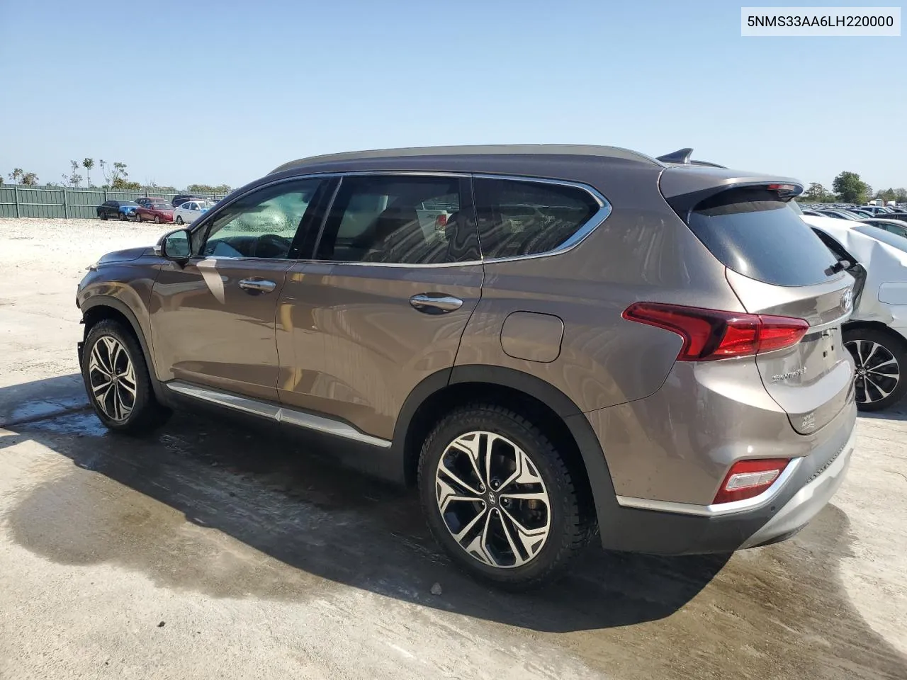 2020 Hyundai Santa Fe Sel VIN: 5NMS33AA6LH220000 Lot: 75231044