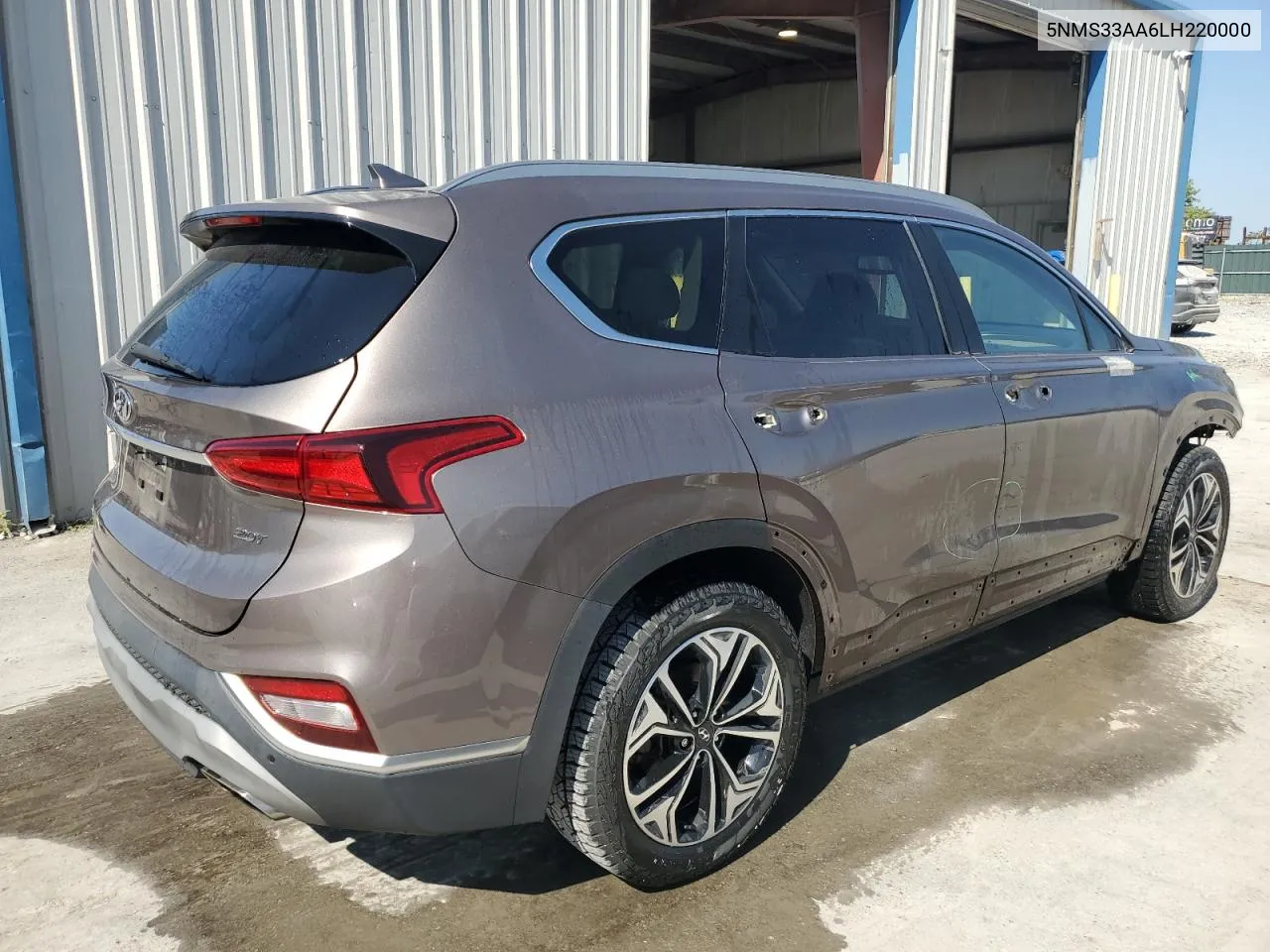 2020 Hyundai Santa Fe Sel VIN: 5NMS33AA6LH220000 Lot: 75231044