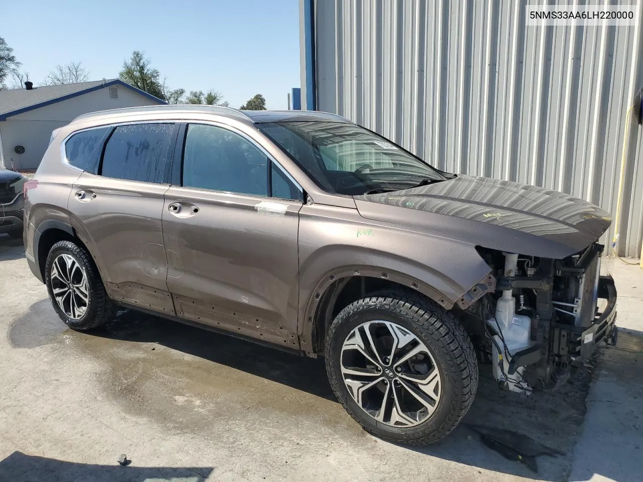 2020 Hyundai Santa Fe Sel VIN: 5NMS33AA6LH220000 Lot: 75231044