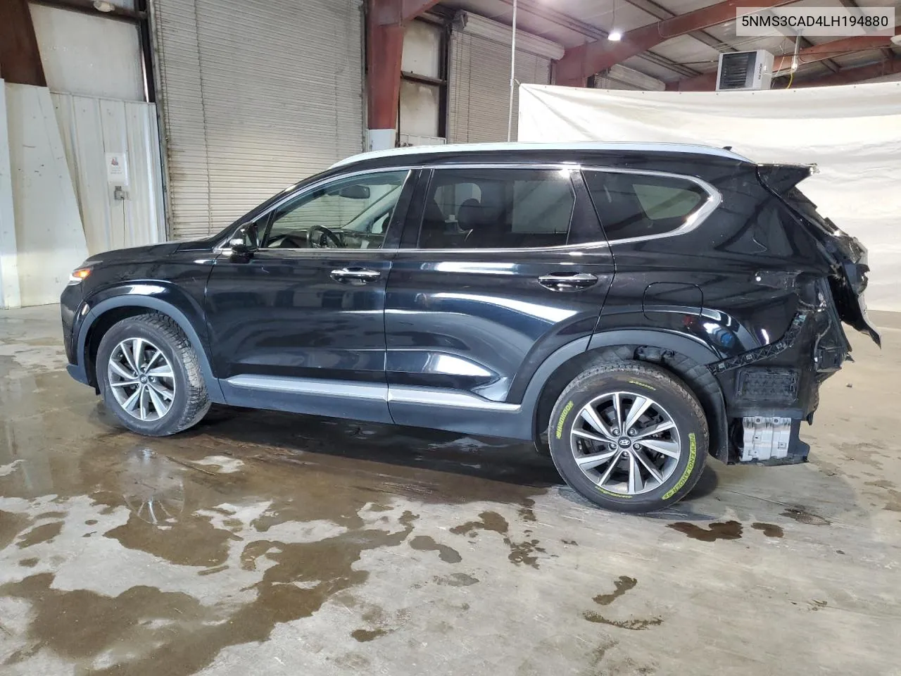 2020 Hyundai Santa Fe Sel VIN: 5NMS3CAD4LH194880 Lot: 75287664