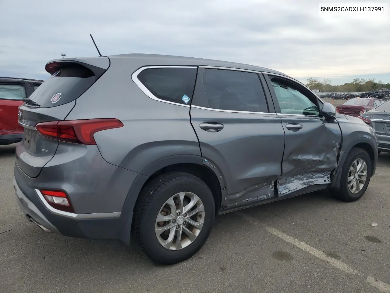 2020 Hyundai Santa Fe Se VIN: 5NMS2CADXLH137991 Lot: 75313024