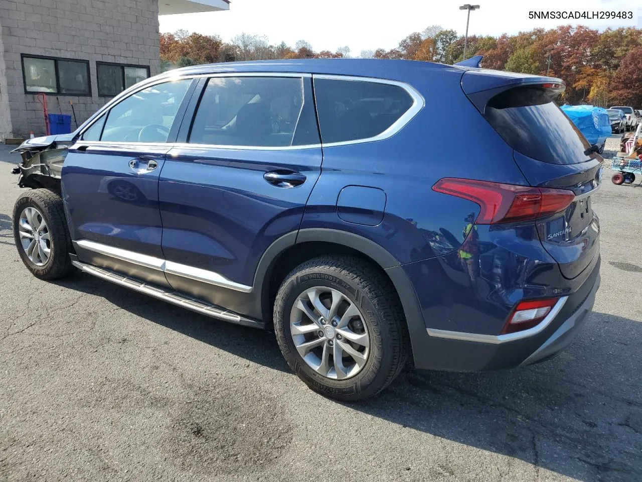 2020 Hyundai Santa Fe Sel VIN: 5NMS3CAD4LH299483 Lot: 75478134