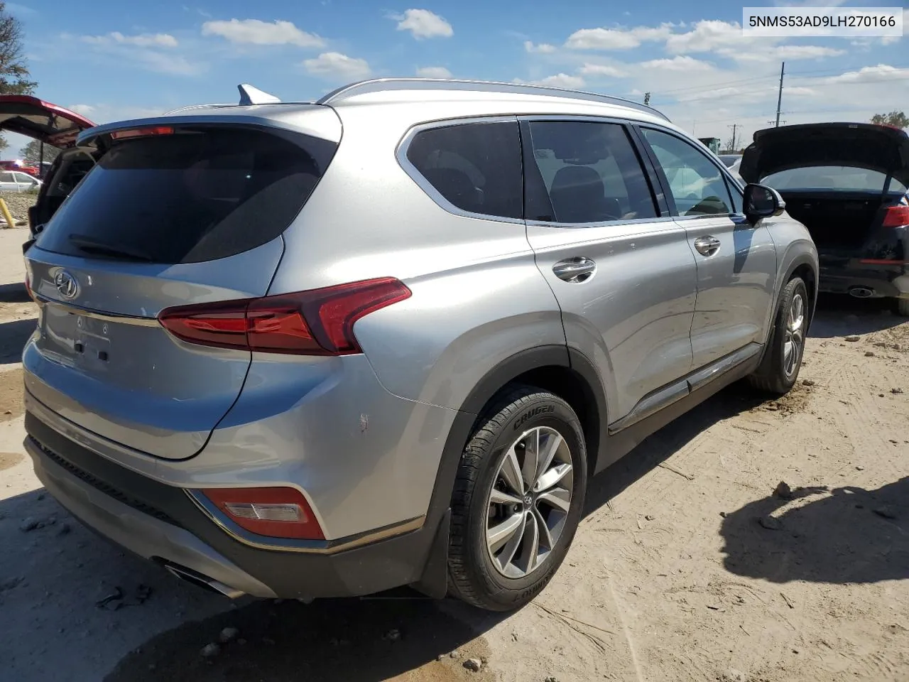 5NMS53AD9LH270166 2020 Hyundai Santa Fe Limited