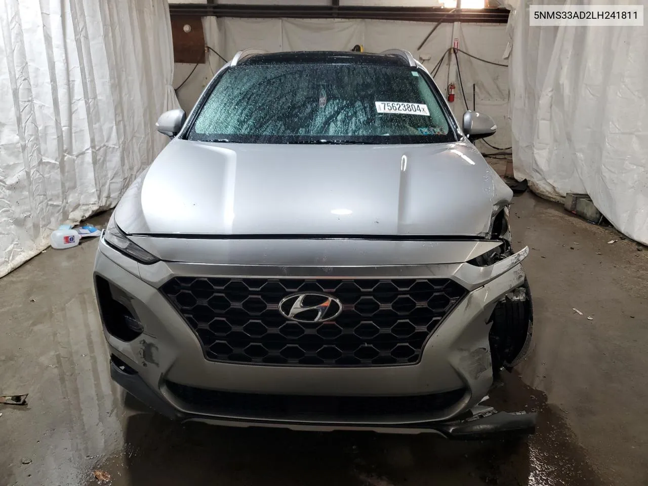 2020 Hyundai Santa Fe Sel VIN: 5NMS33AD2LH241811 Lot: 75623804