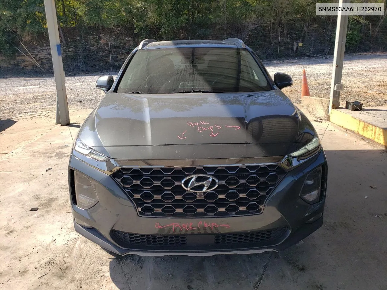 5NMS53AA6LH262970 2020 Hyundai Santa Fe Limited