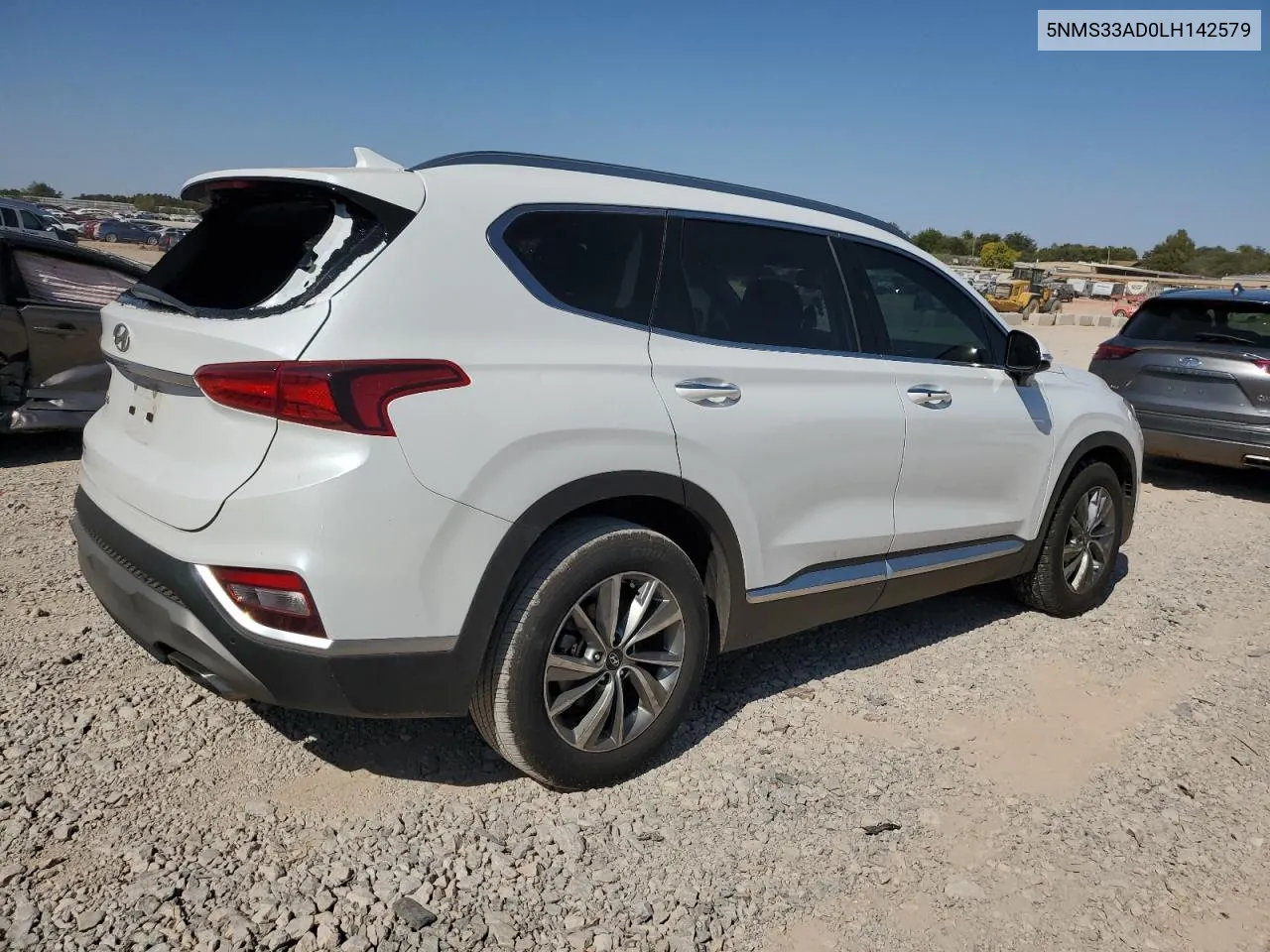 5NMS33AD0LH142579 2020 Hyundai Santa Fe Sel