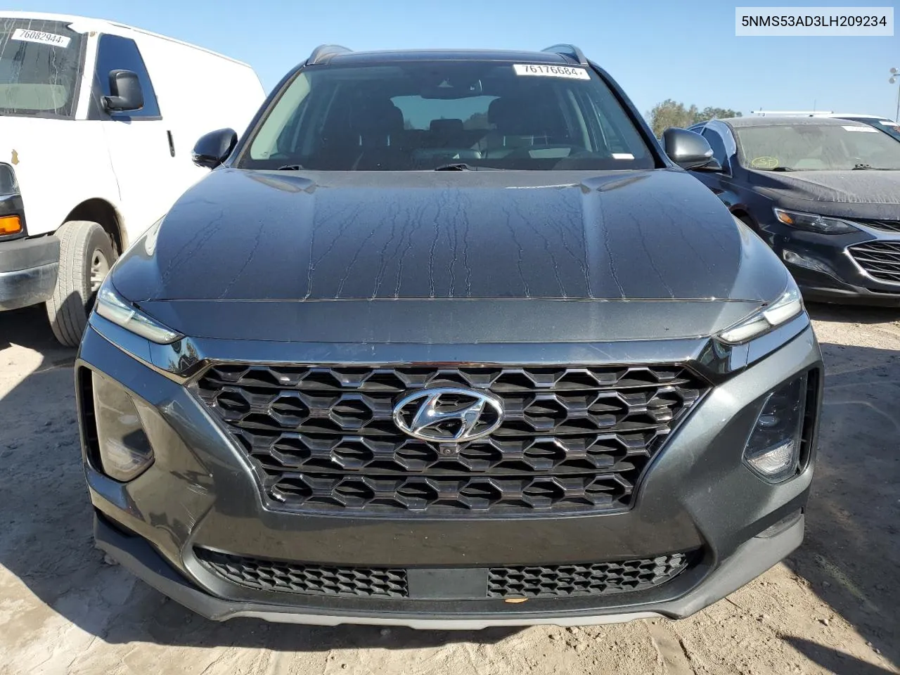 5NMS53AD3LH209234 2020 Hyundai Santa Fe Limited