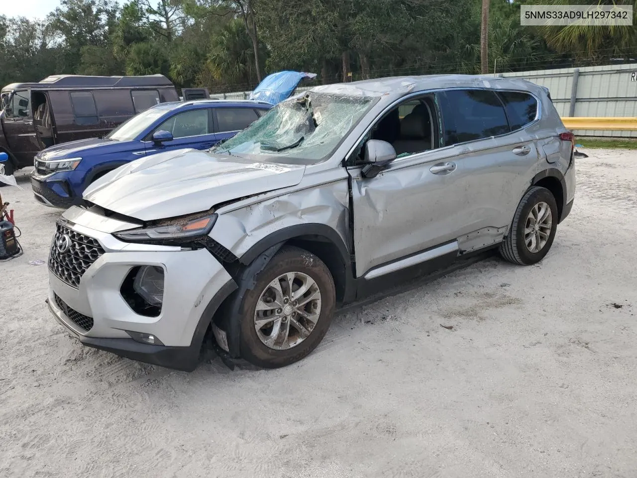 5NMS33AD9LH297342 2020 Hyundai Santa Fe Sel