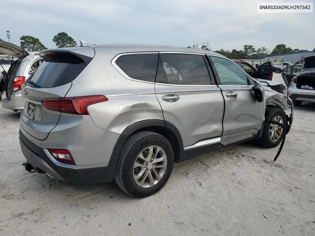 2020 Hyundai Santa Fe Sel VIN: 5NMS33AD9LH297342 Lot: 76260714